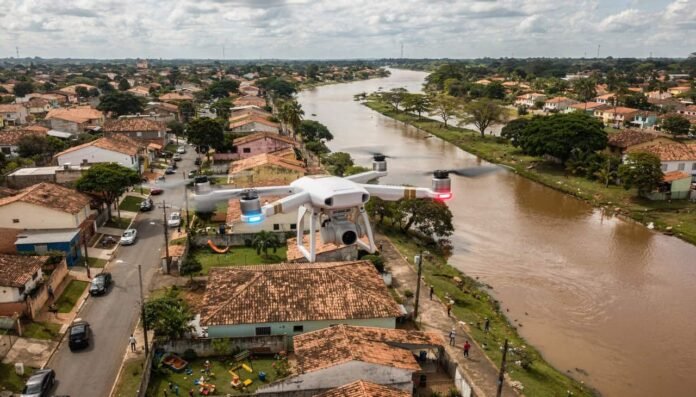 Como cidades estão usando drones pra fiscalizar obras e monitorar enchentes