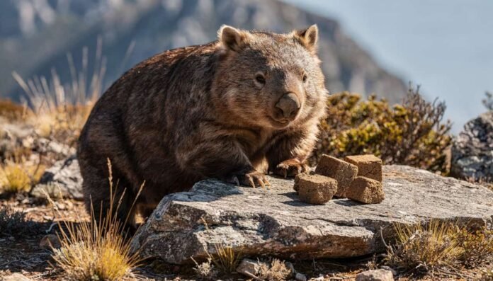 O mistério do animal que faz cocô em formato de cubo perfeitamente